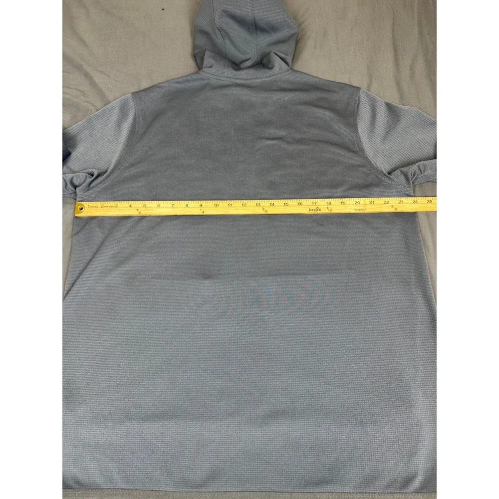 The North Face Mens Proteus Hoodie Gray Full Zip Active Jacket NF0A2SZF XL